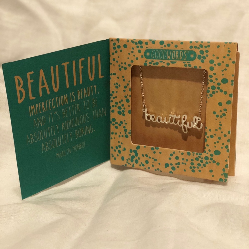 “Beautiful” necklace
